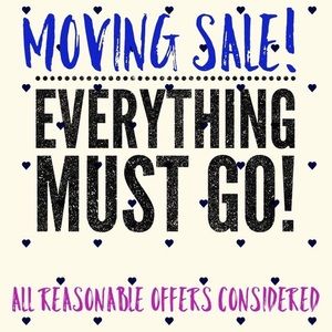 Moving Sale!
